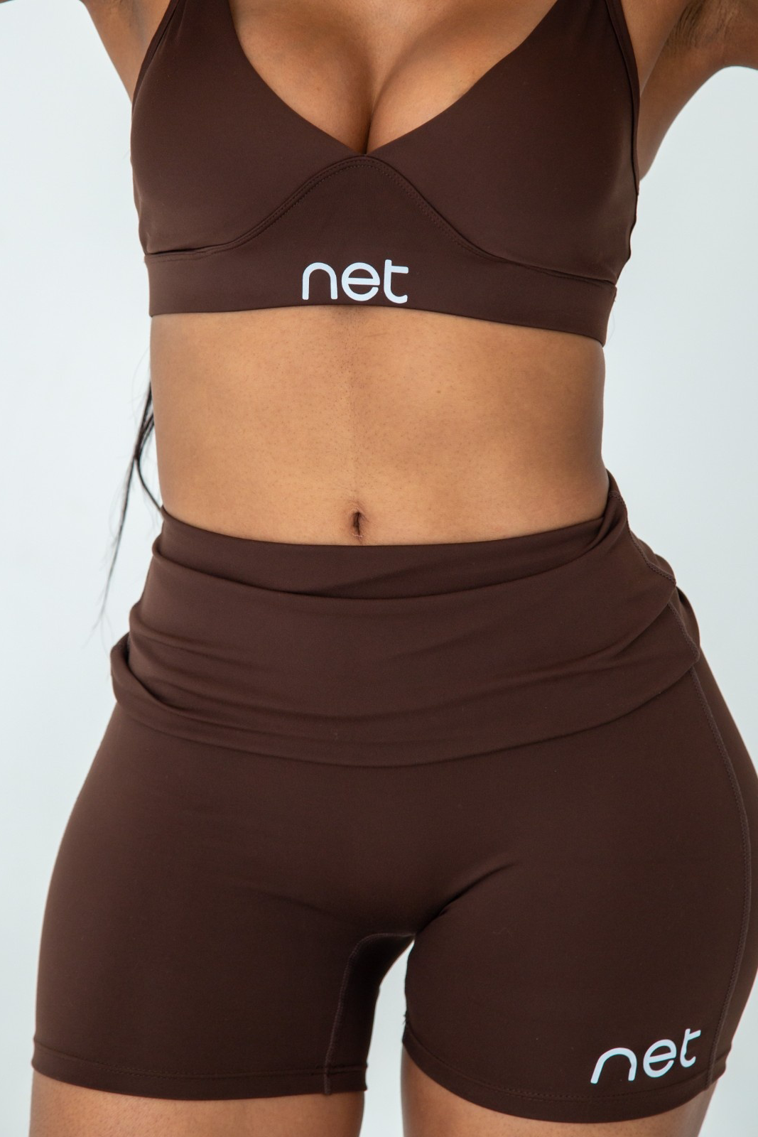 Latte Shorts in Cocoa Brown