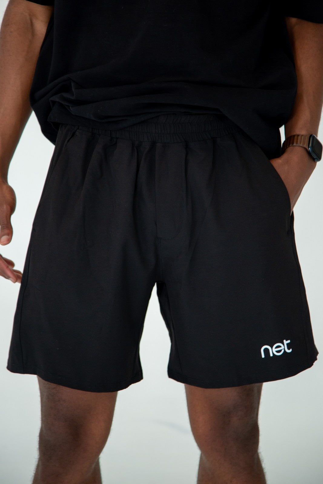 Baseline Shorts in Black