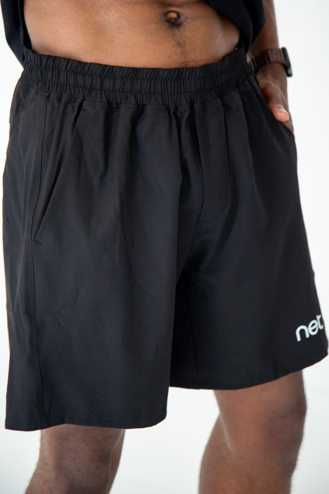 Baseline Shorts in Black