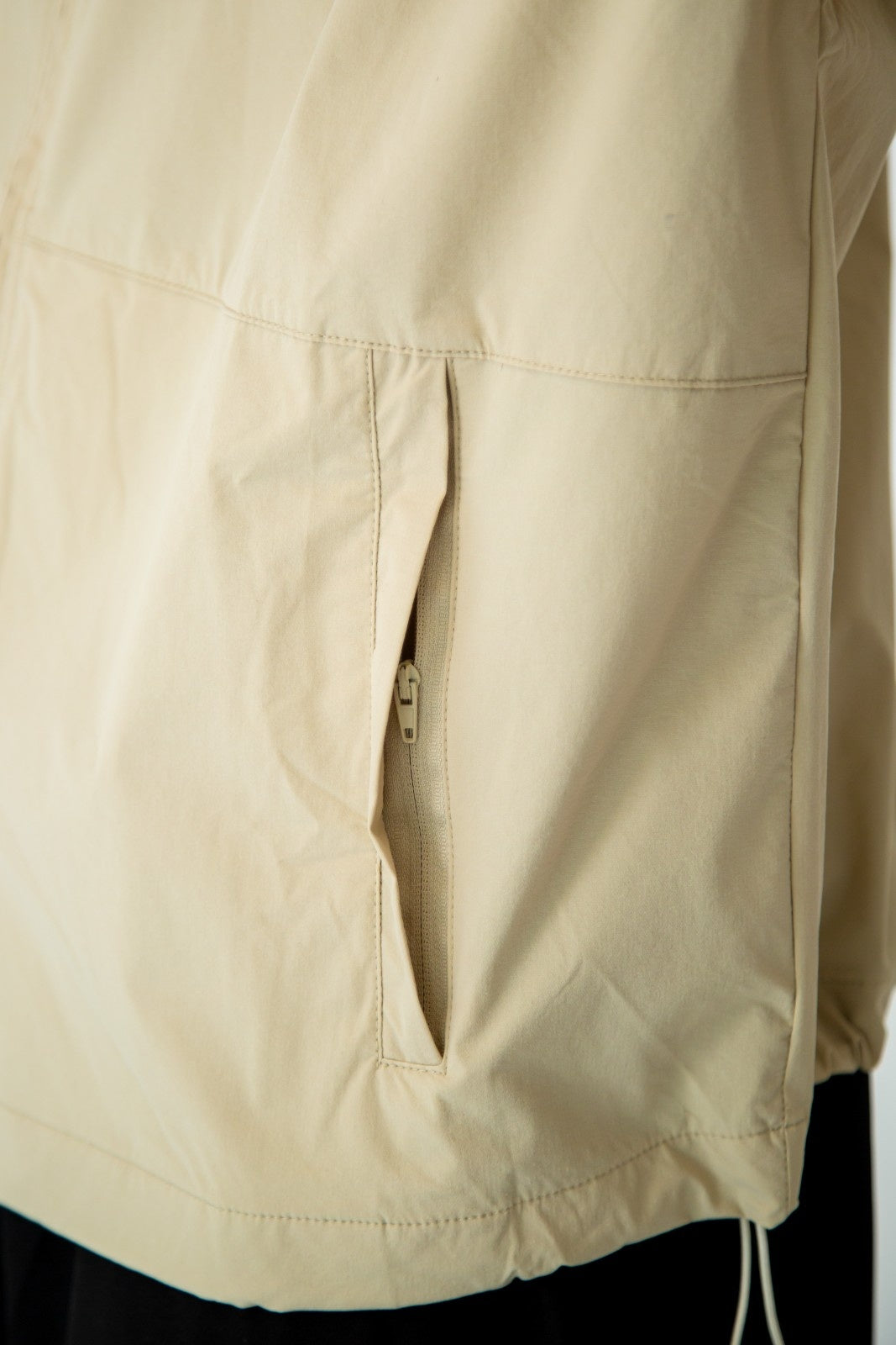 Baseline Full Zip Jacket in Sand Khaki