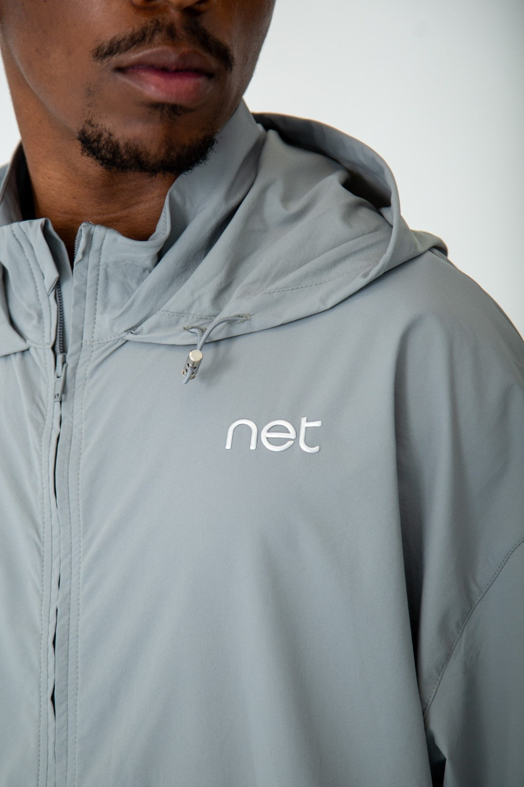 Baseline Full Zip Jacket in Ash Grey