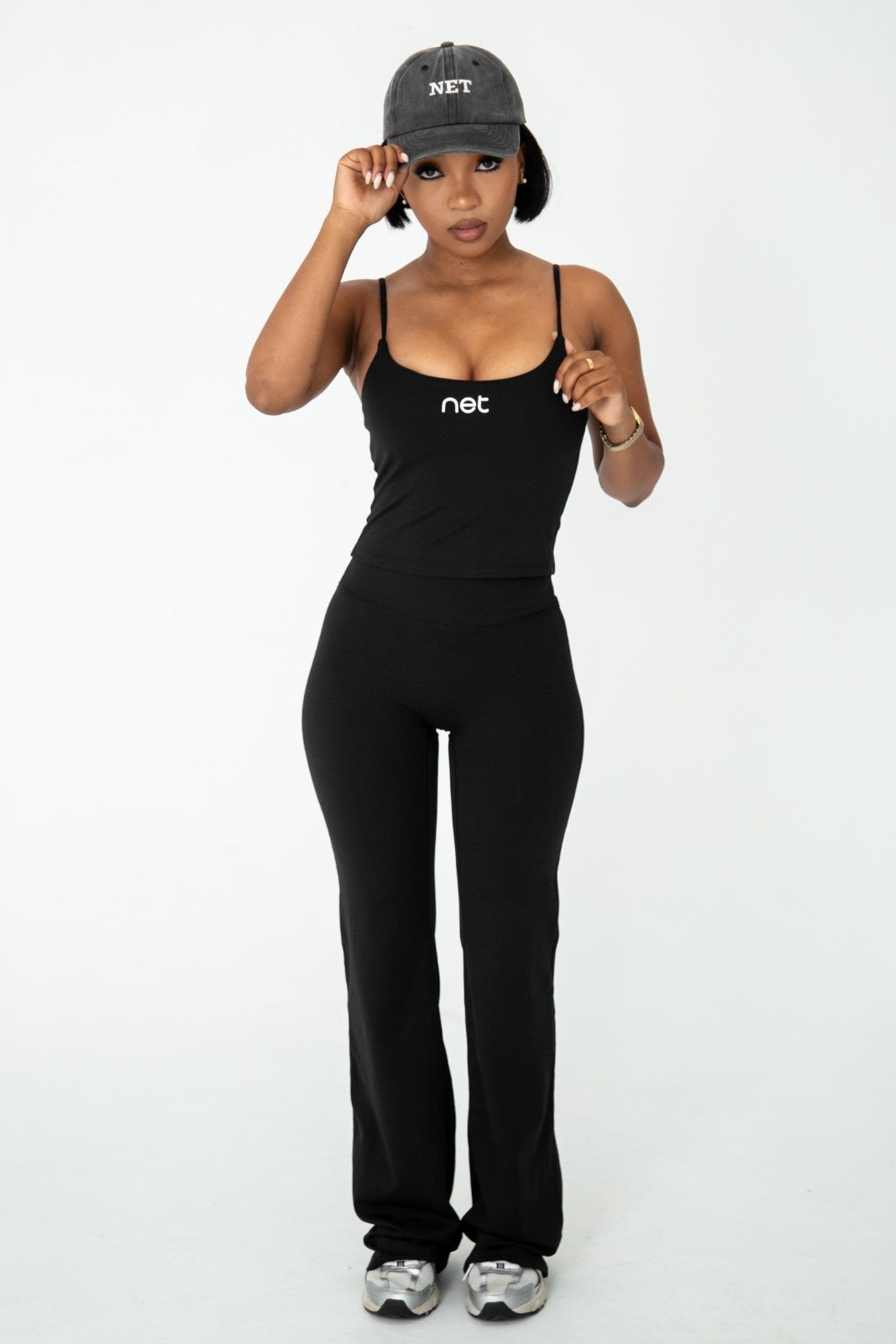 Amore Flare Pants in Black