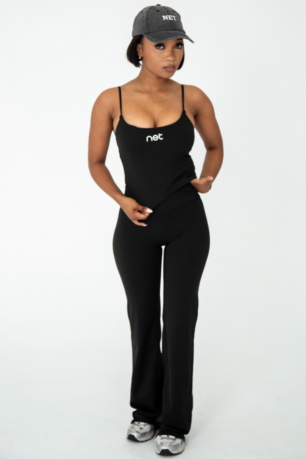 Amore Flare Pants in Black