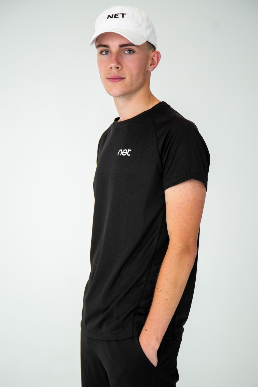 Sculpt Tee in Black
