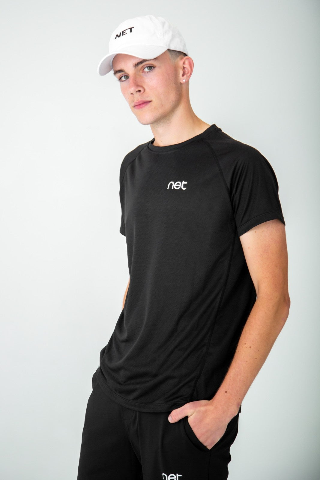 Sculpt Tee in Black