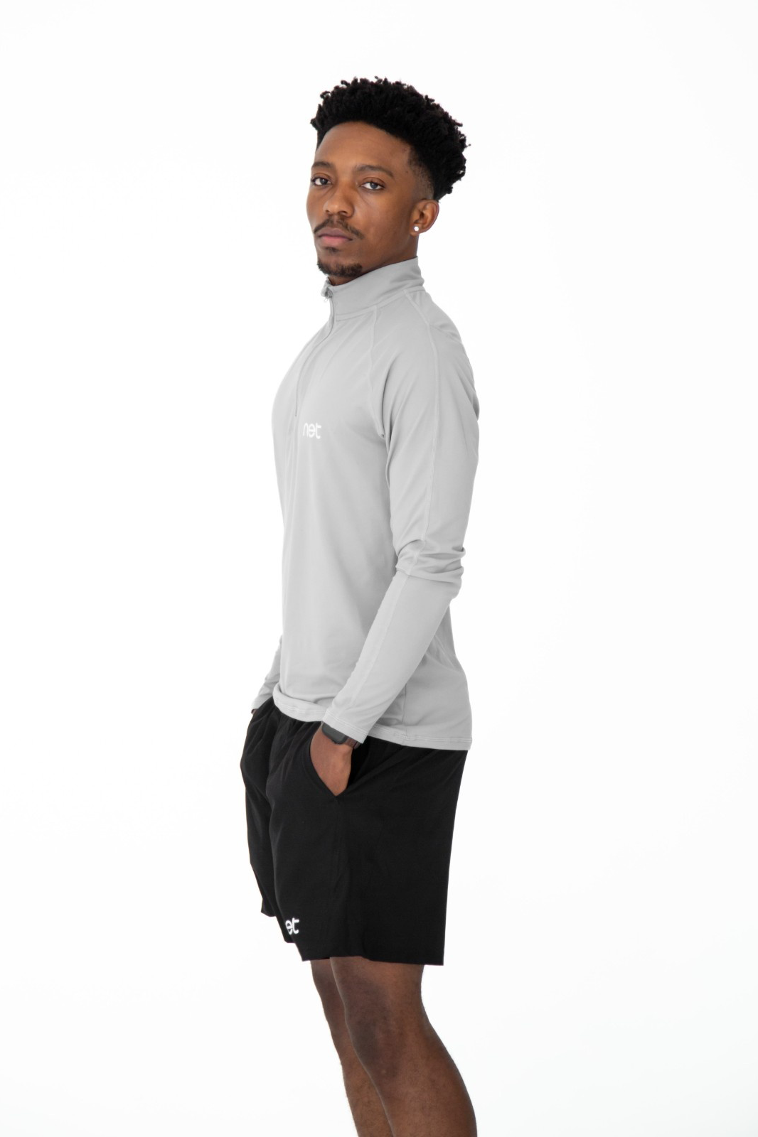 Sculpt Long Sleeve in Silver Grey