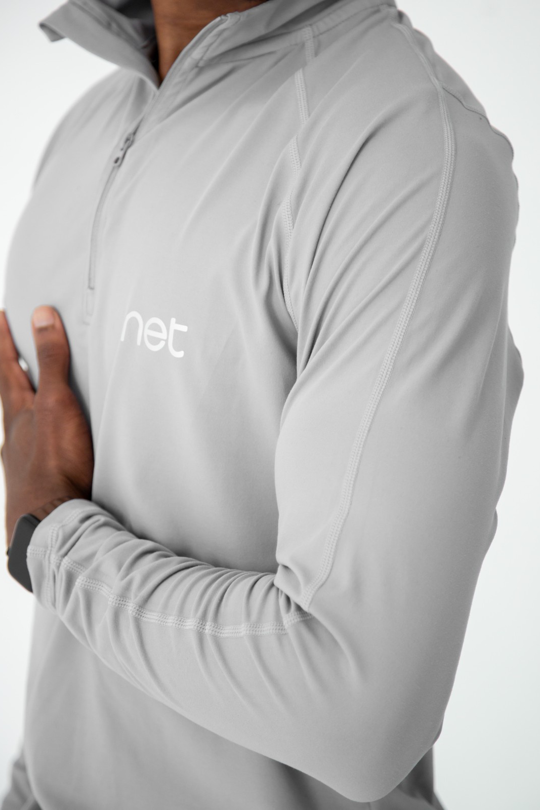 Sculpt Long Sleeve in Silver Grey