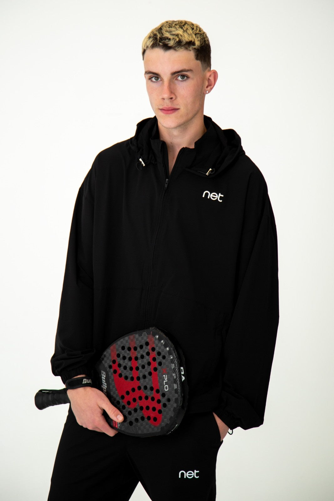 Baseline Full Zip Jacket in Black