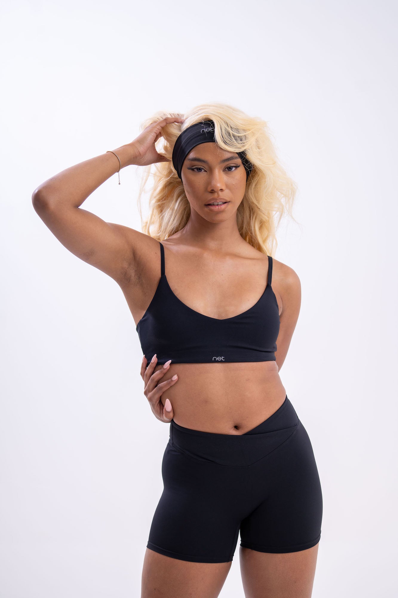 The Serving Shorts in Jet Black