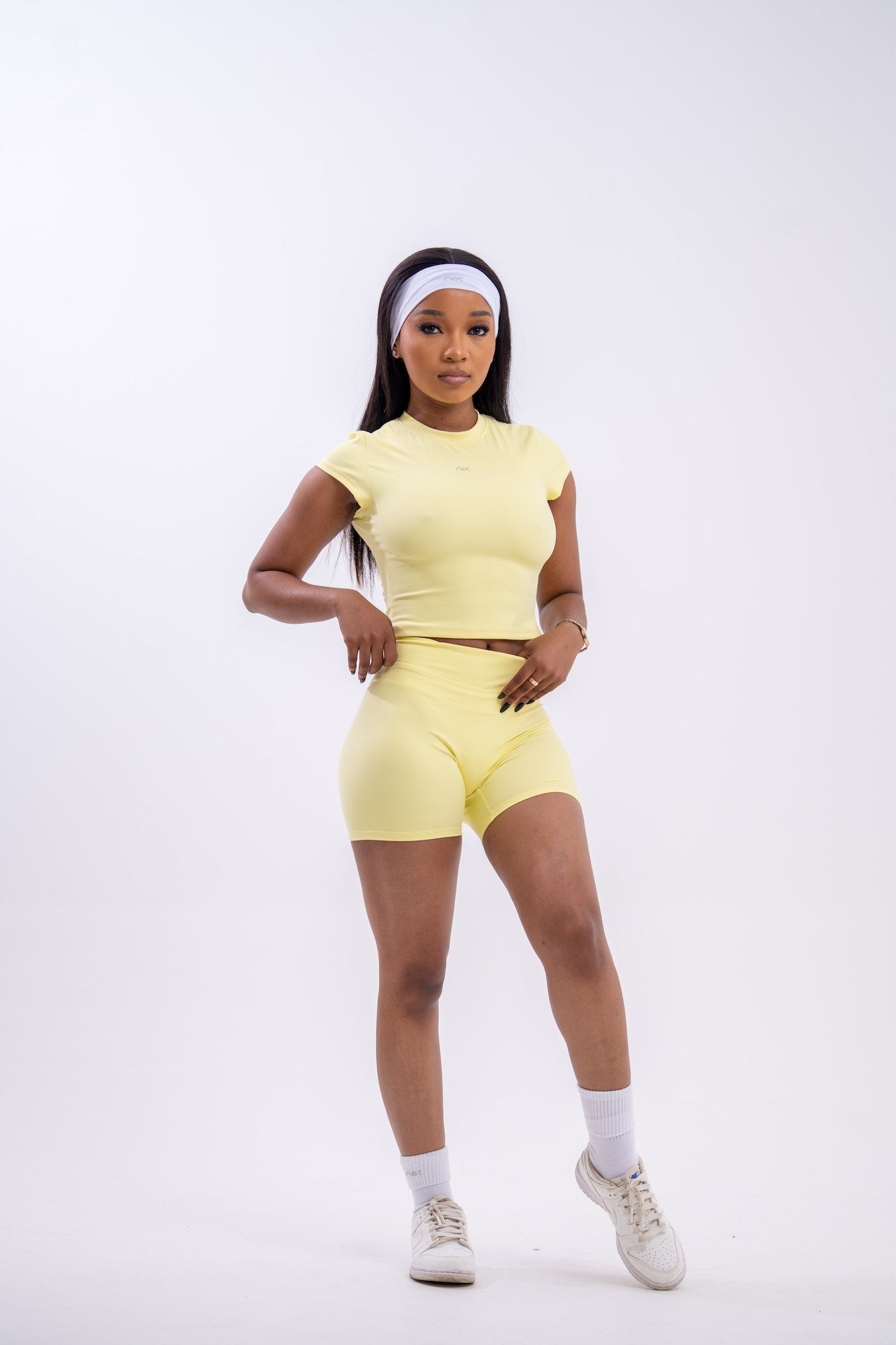 SkinFlow Shorts in Lemon Yellow