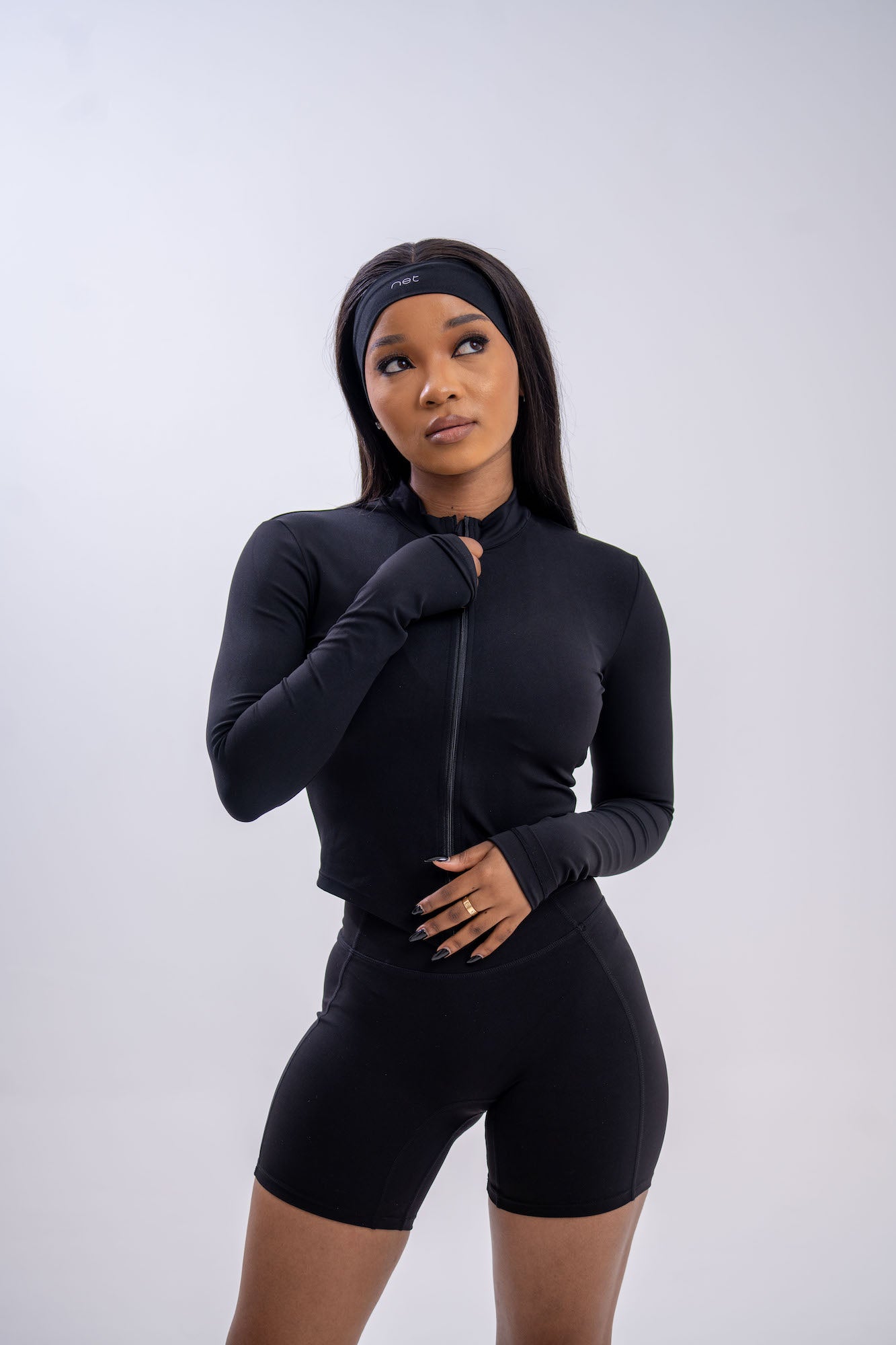 Elevate Jacket in Jet Black