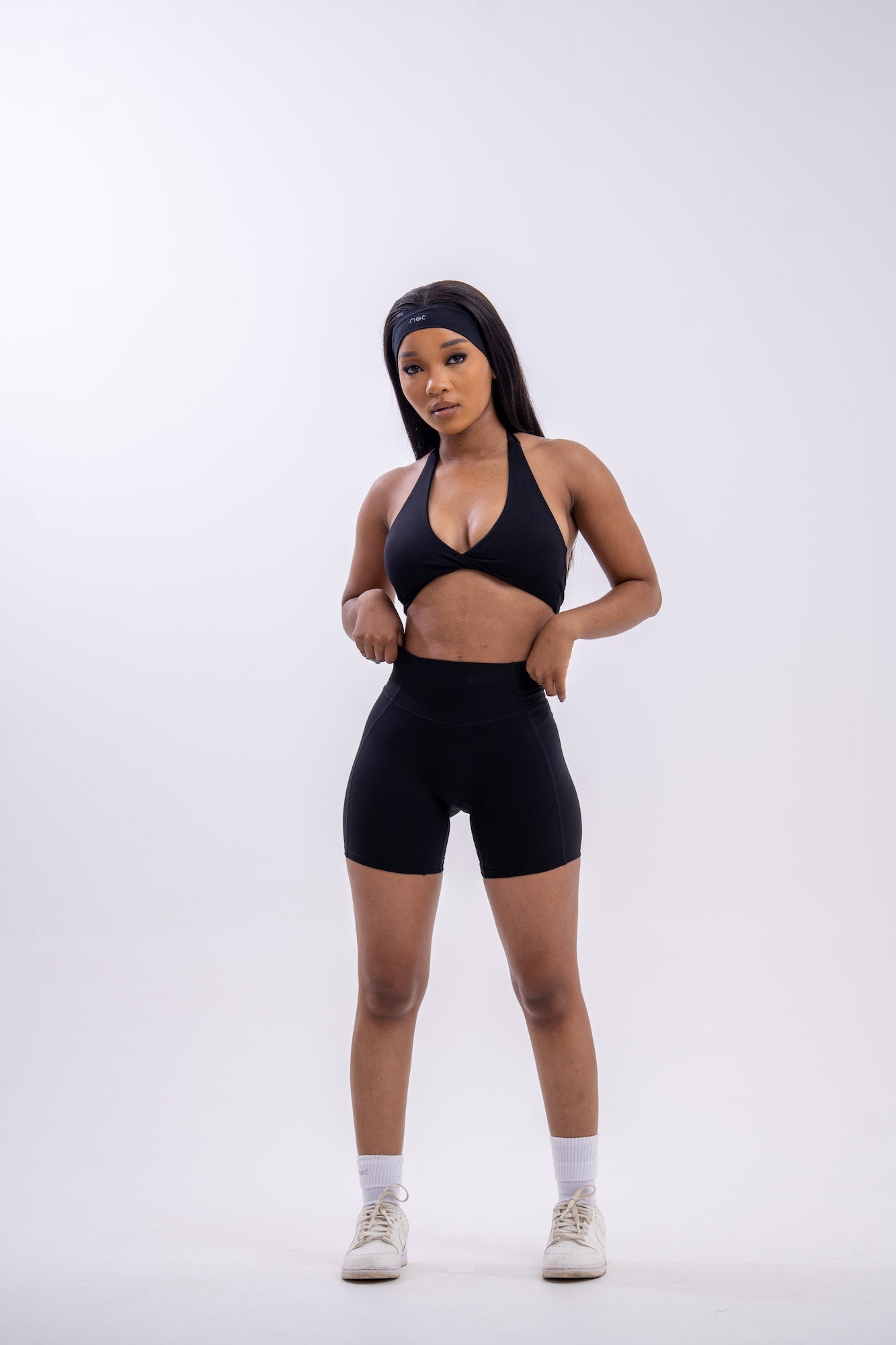 Elevate Shorts in Jet Black