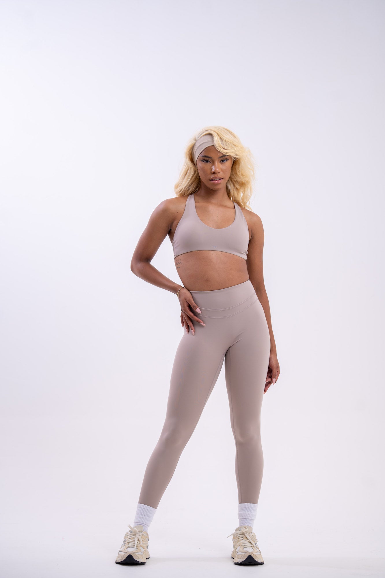 SkinFlow Bra in Oat Cream