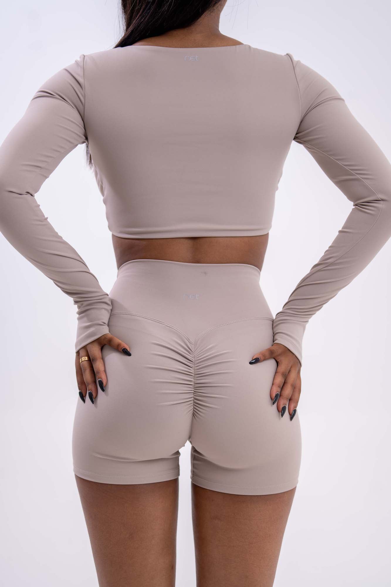Align Long Sleeve Top in Sandstone Cream