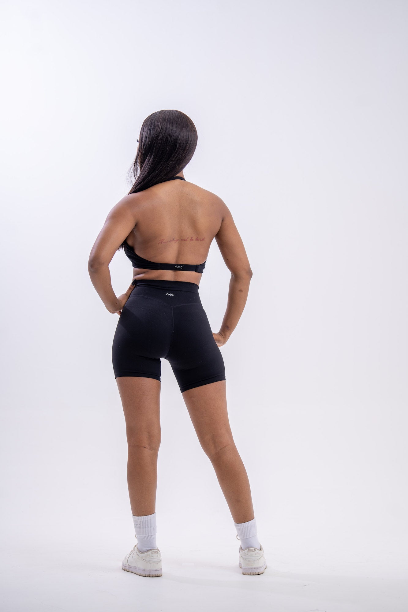 Elevate Shorts in Jet Black
