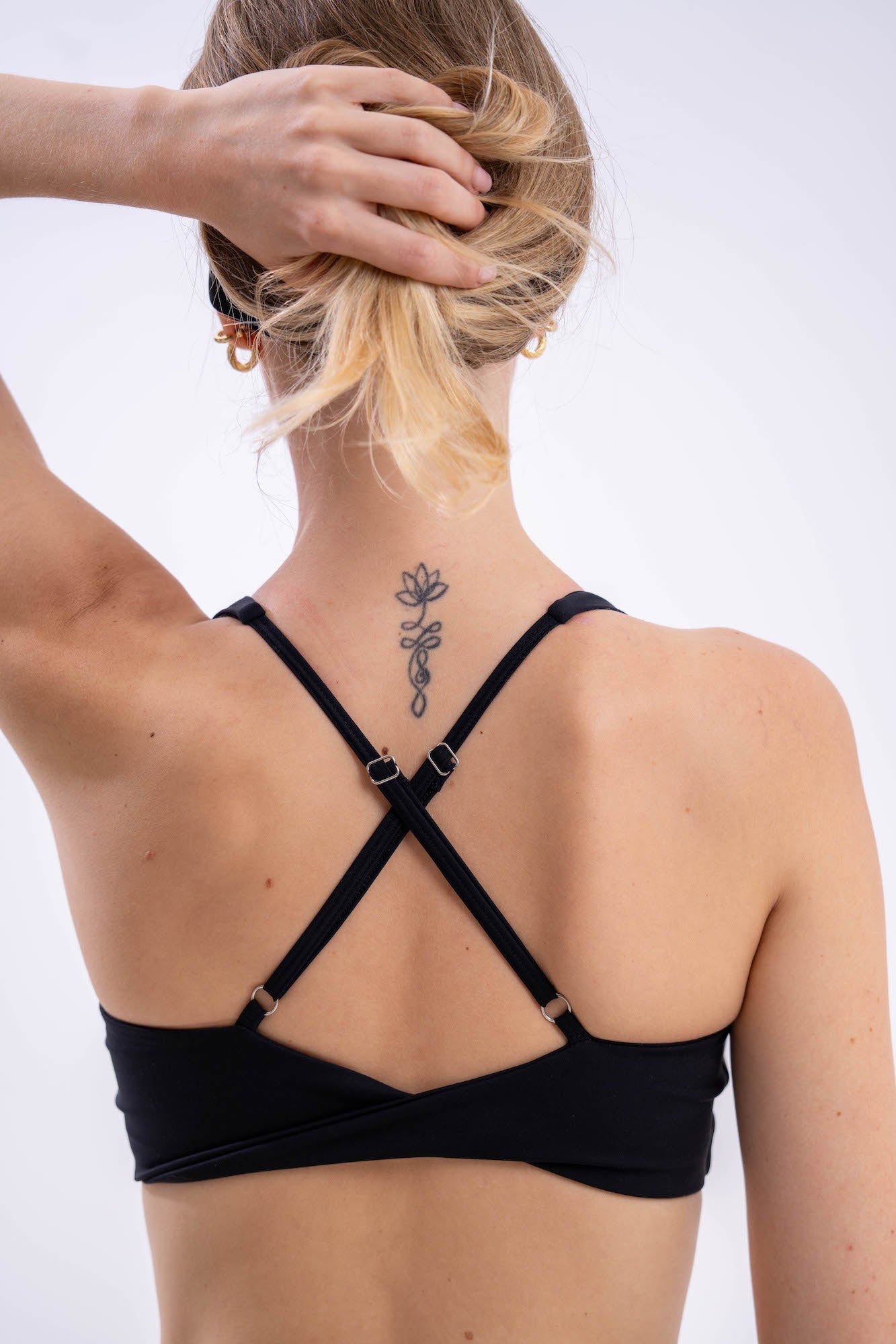 SkinFlow Bra in Jet Black