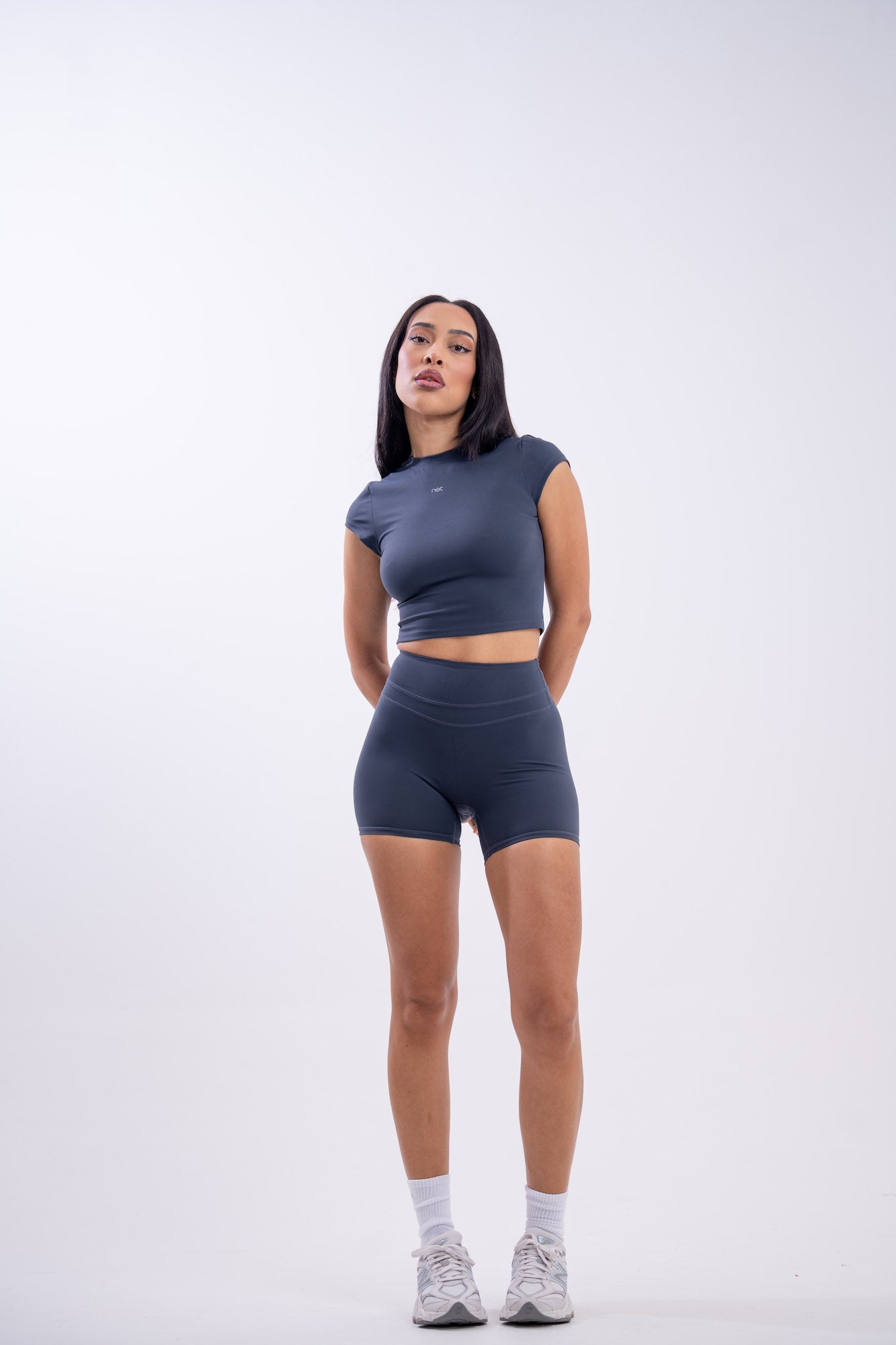 SkinFlow Shorts in Pebble Grey