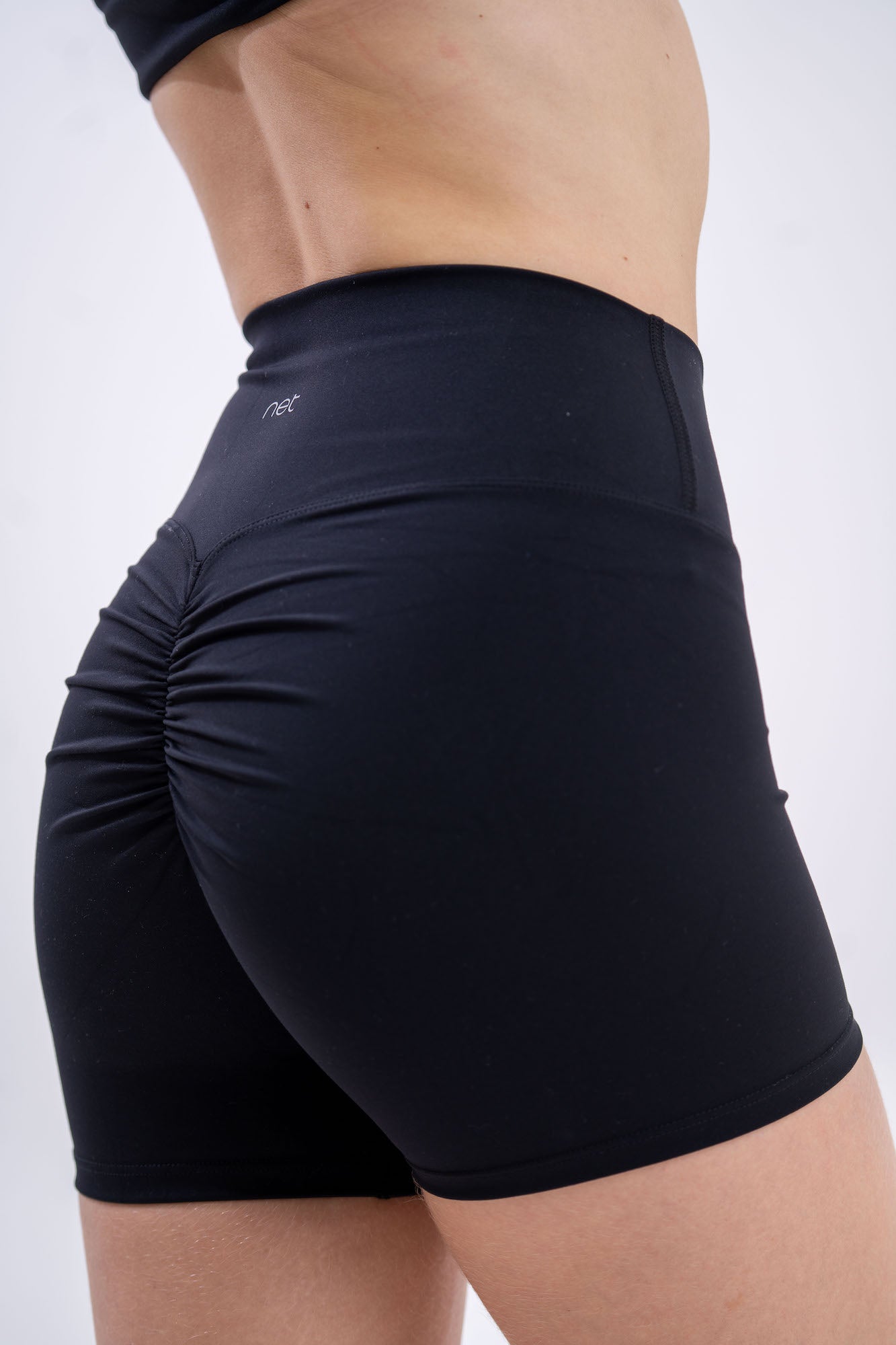 Align Shorts in Jet Black