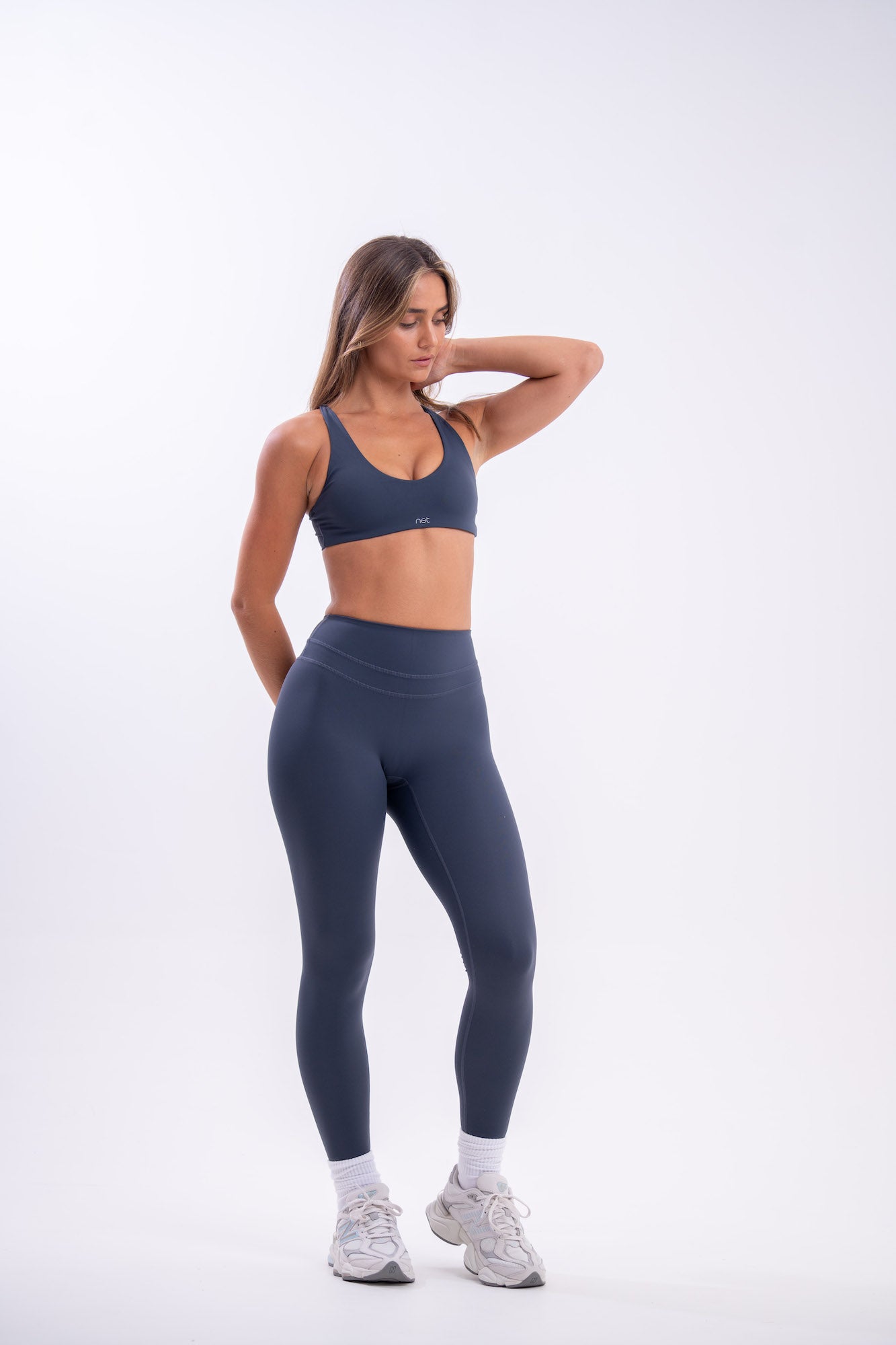 SkinFlow Leggings in Pebble Grey