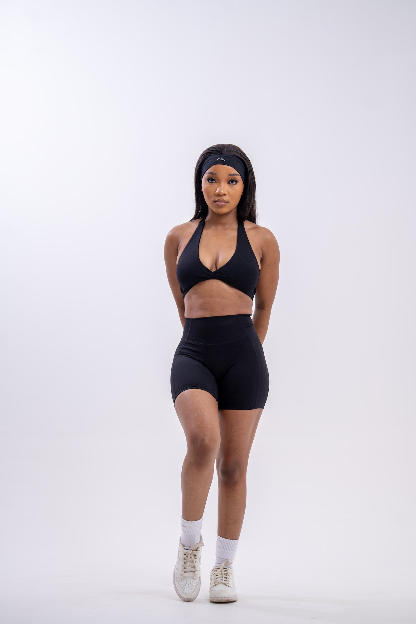Elevate Shorts in Jet Black
