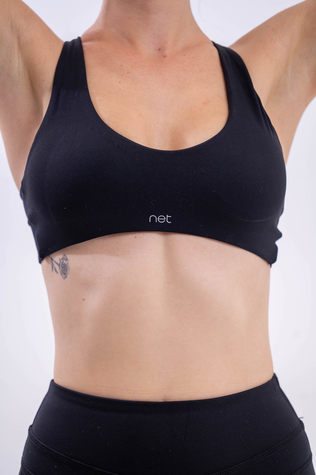 SkinFlow Bra in Jet Black