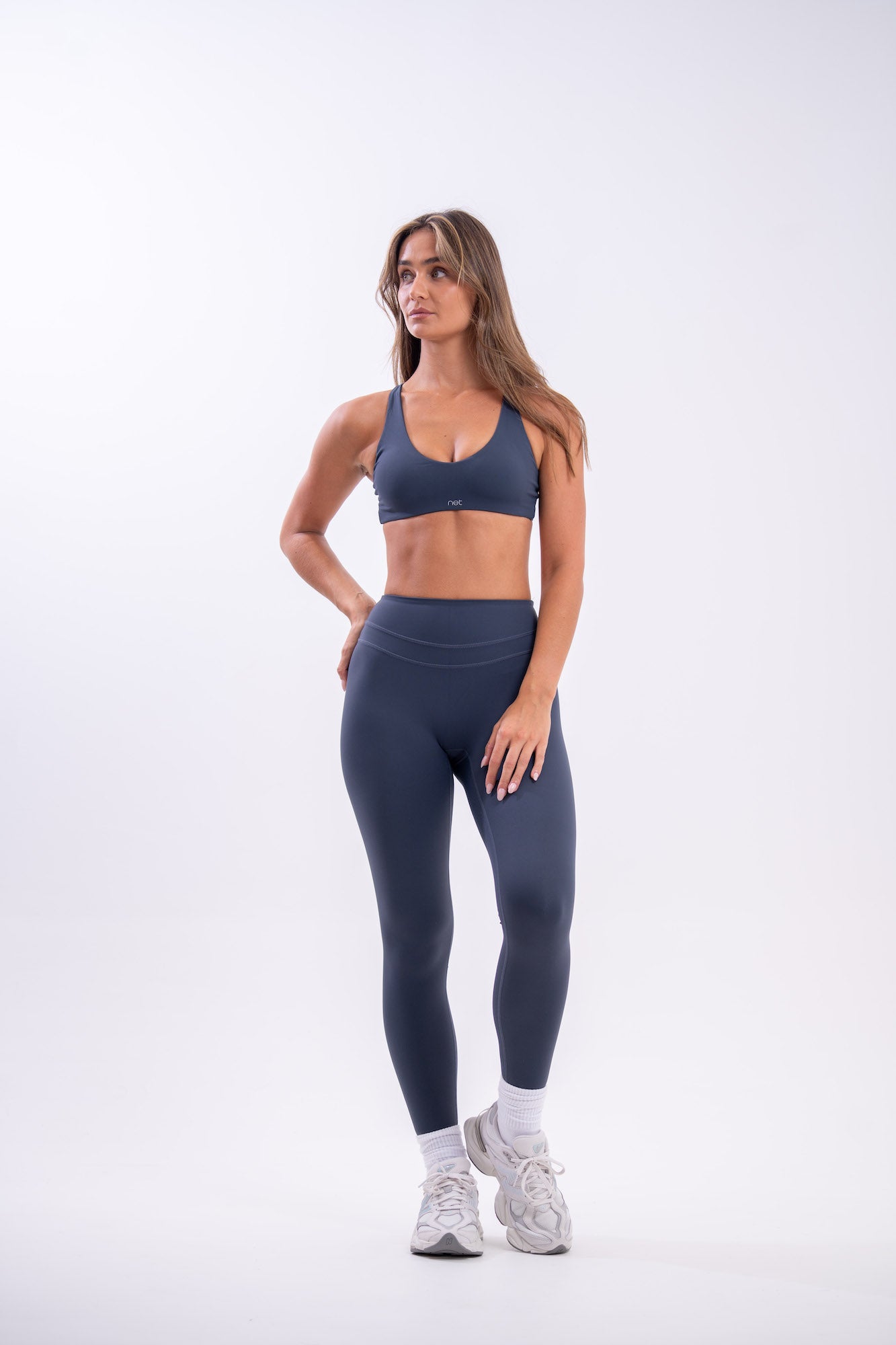 SkinFlow Bra in Pebble Grey