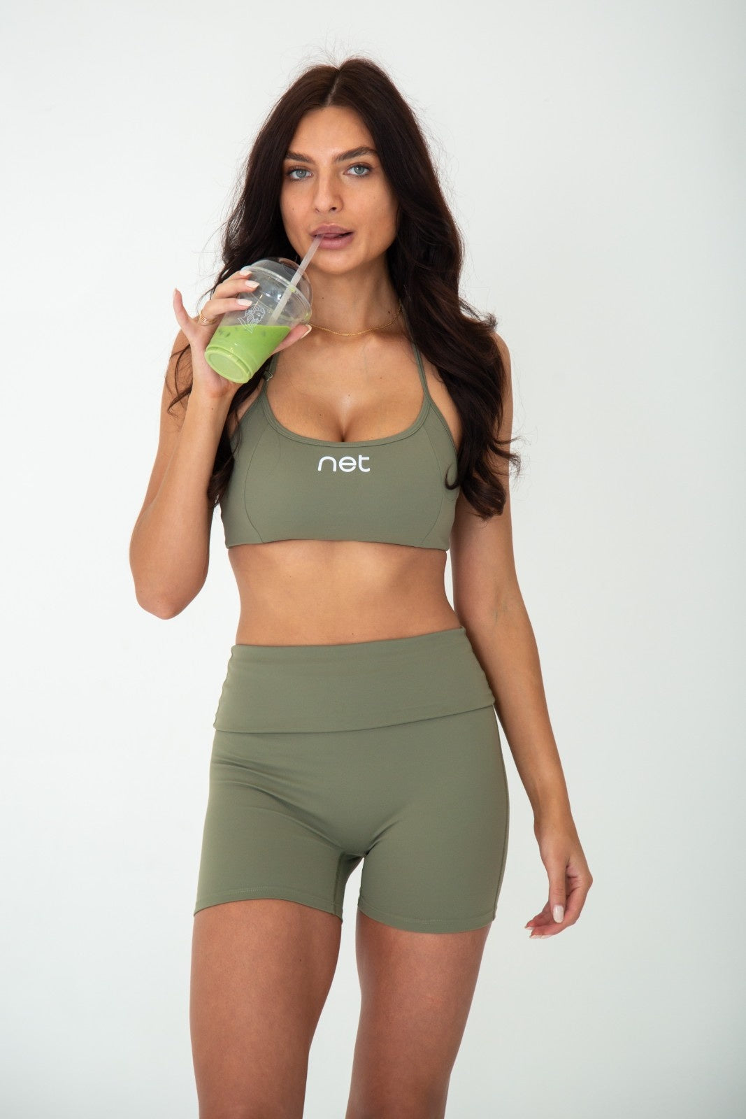 Matcha Bra in Matcha Green