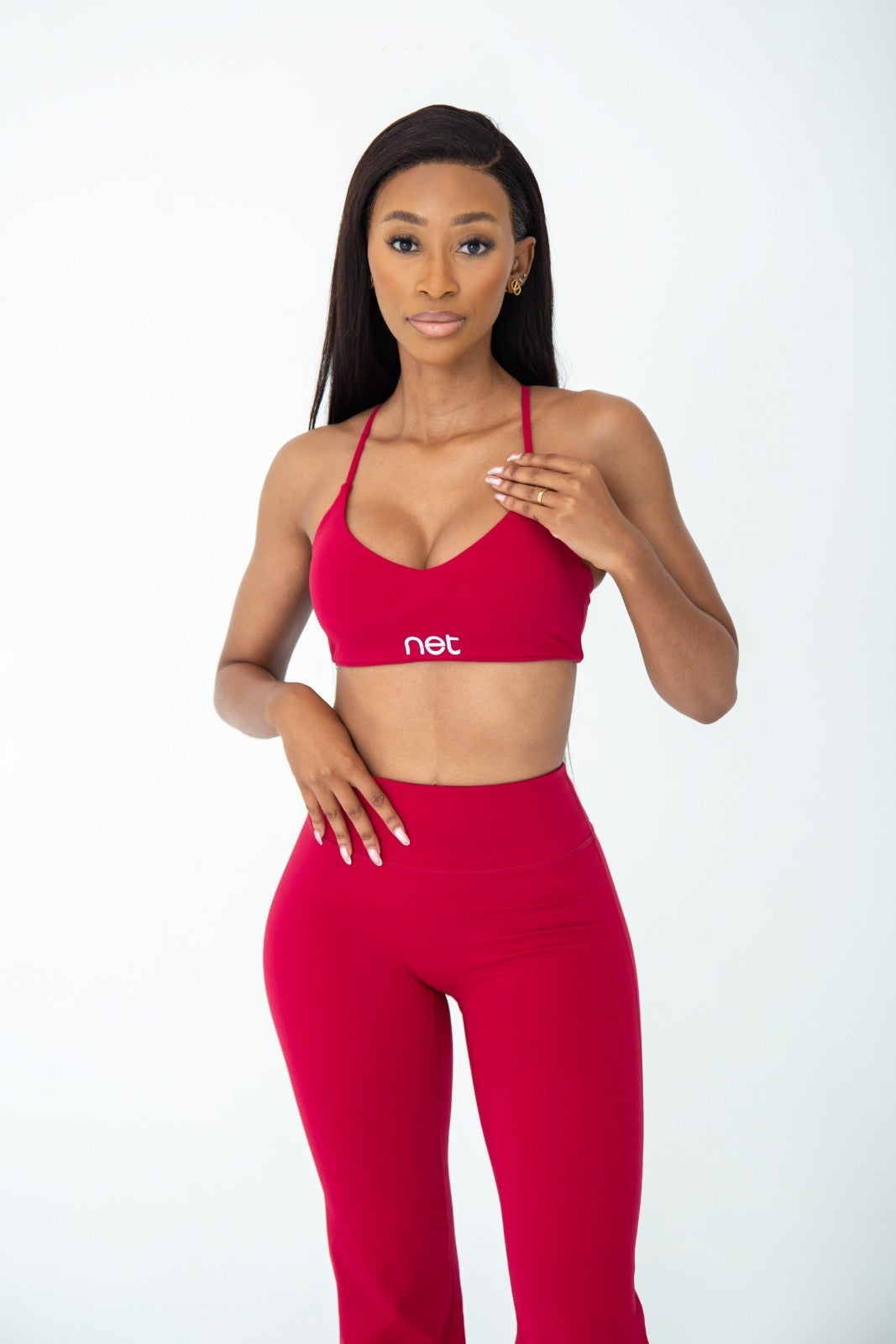 Amore Bra in Plum Red