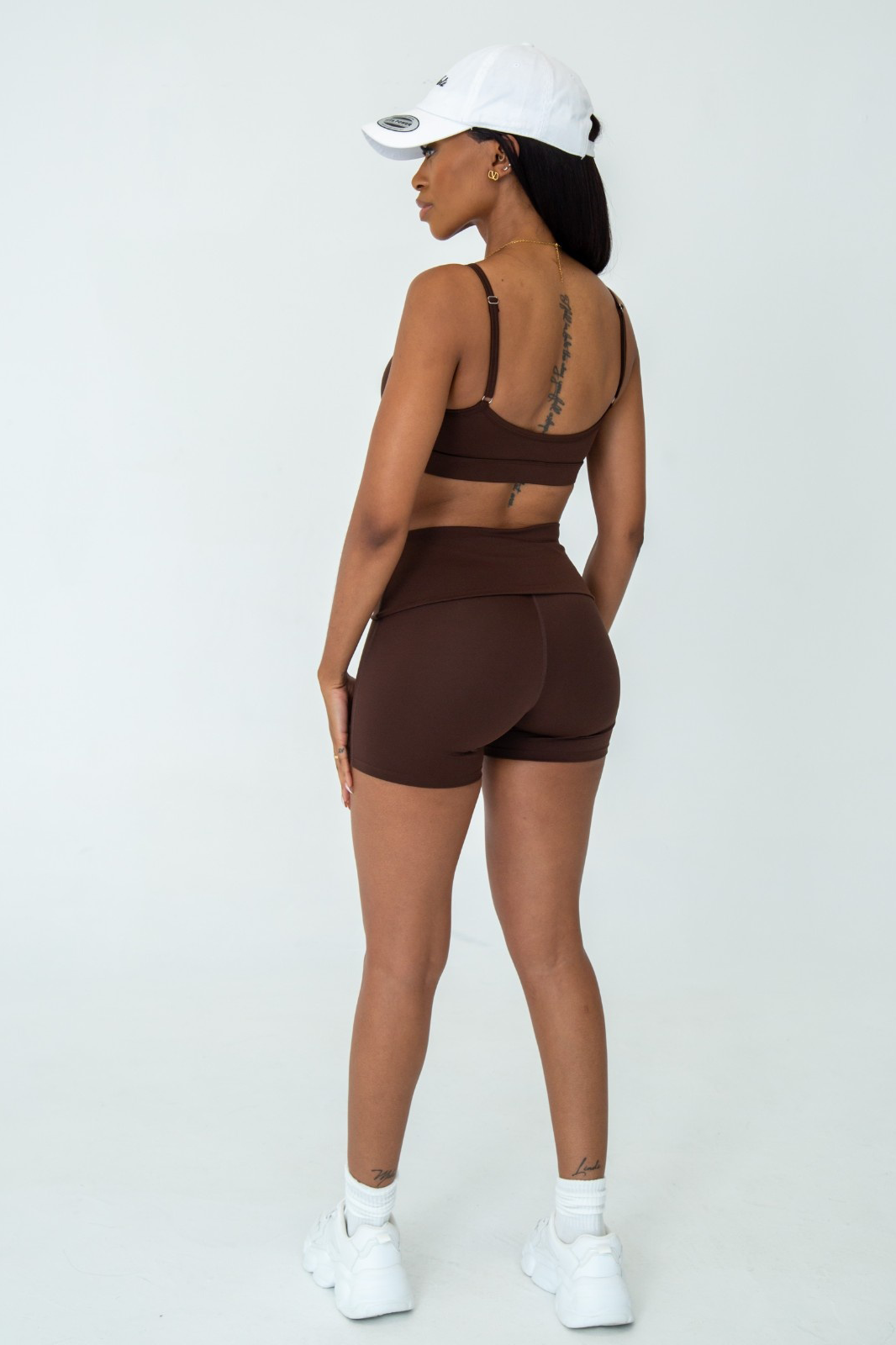Latte Shorts in Cocoa Brown