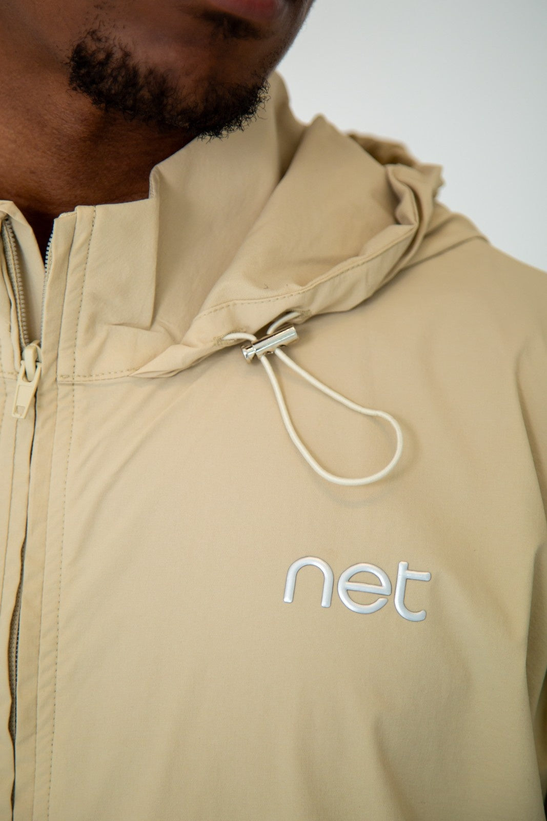 Baseline Full Zip Jacket in Sand Khaki