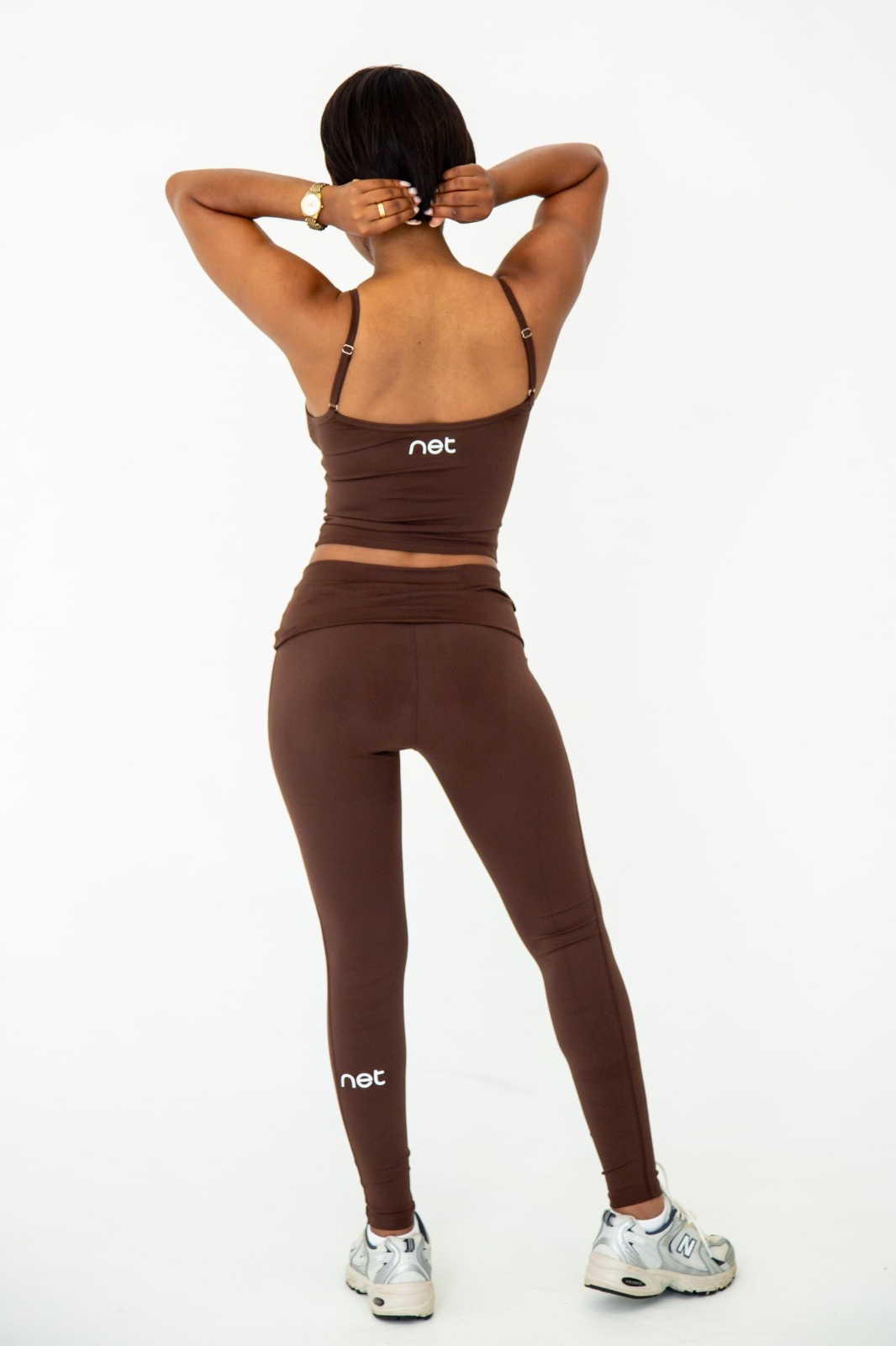Latte Tank in Cocoa Brown