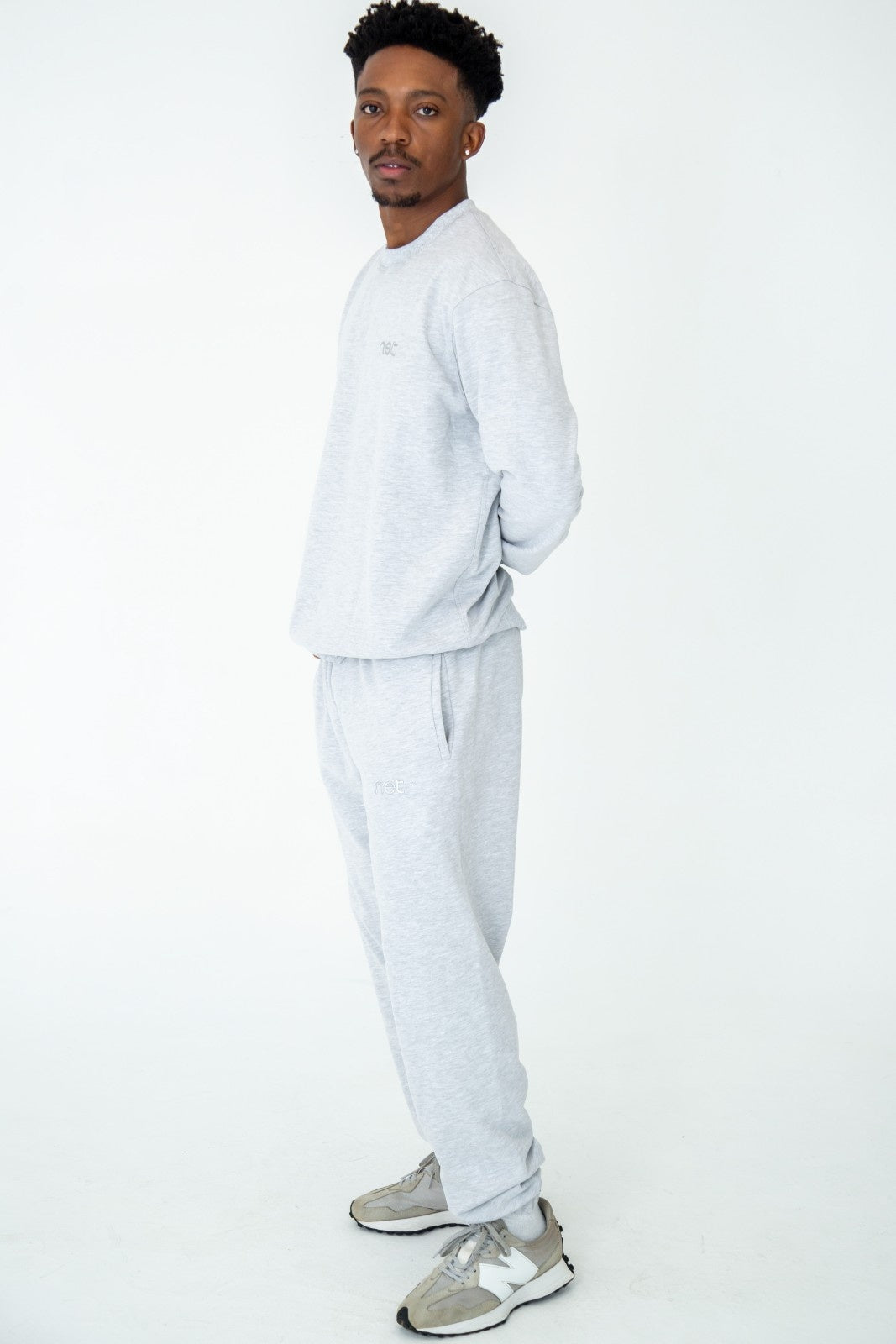 Baseline Pullover in Cool Grey