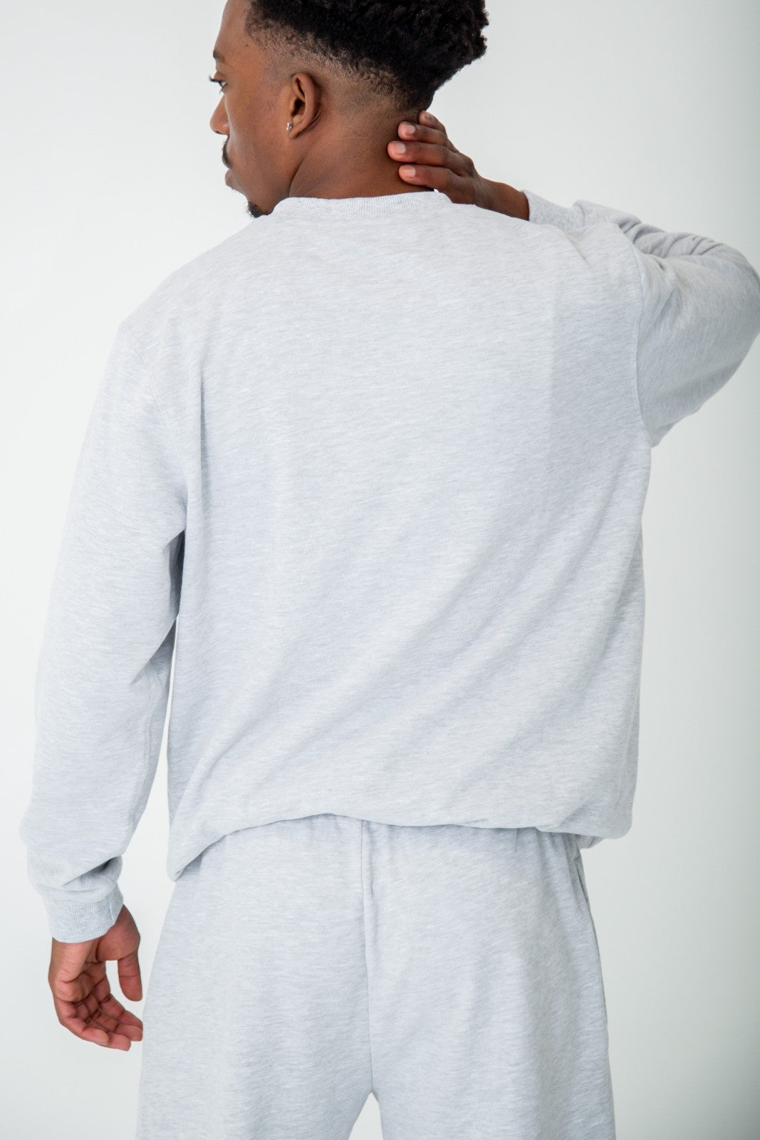 Baseline Pullover in Cool Grey