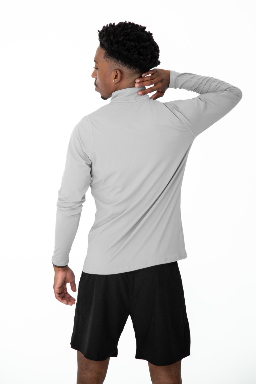Sculpt Long Sleeve in Silver Grey