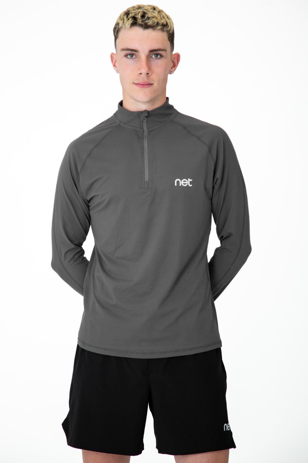 Sculpt Long Sleeve in Coal Grey