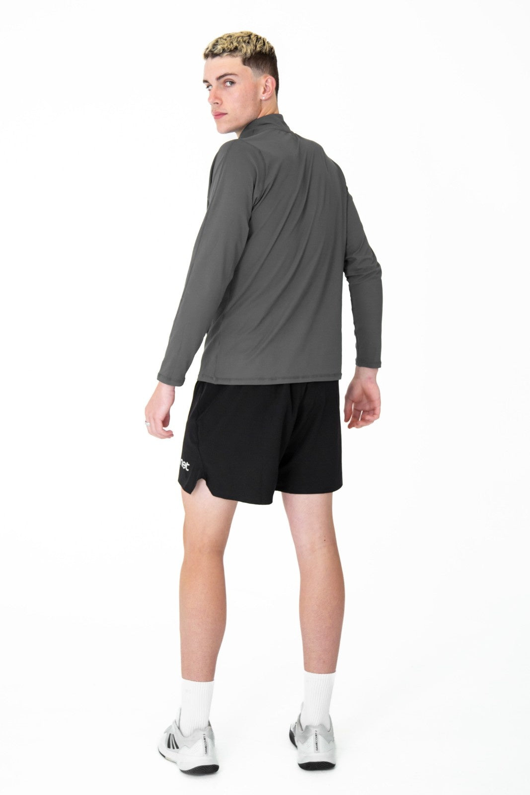 Sculpt Long Sleeve in Coal Grey