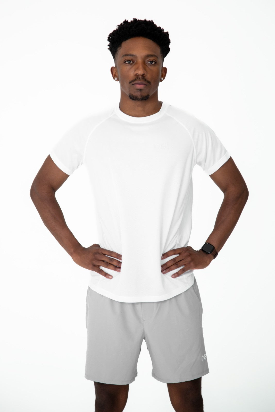 Sculpt Tee in White