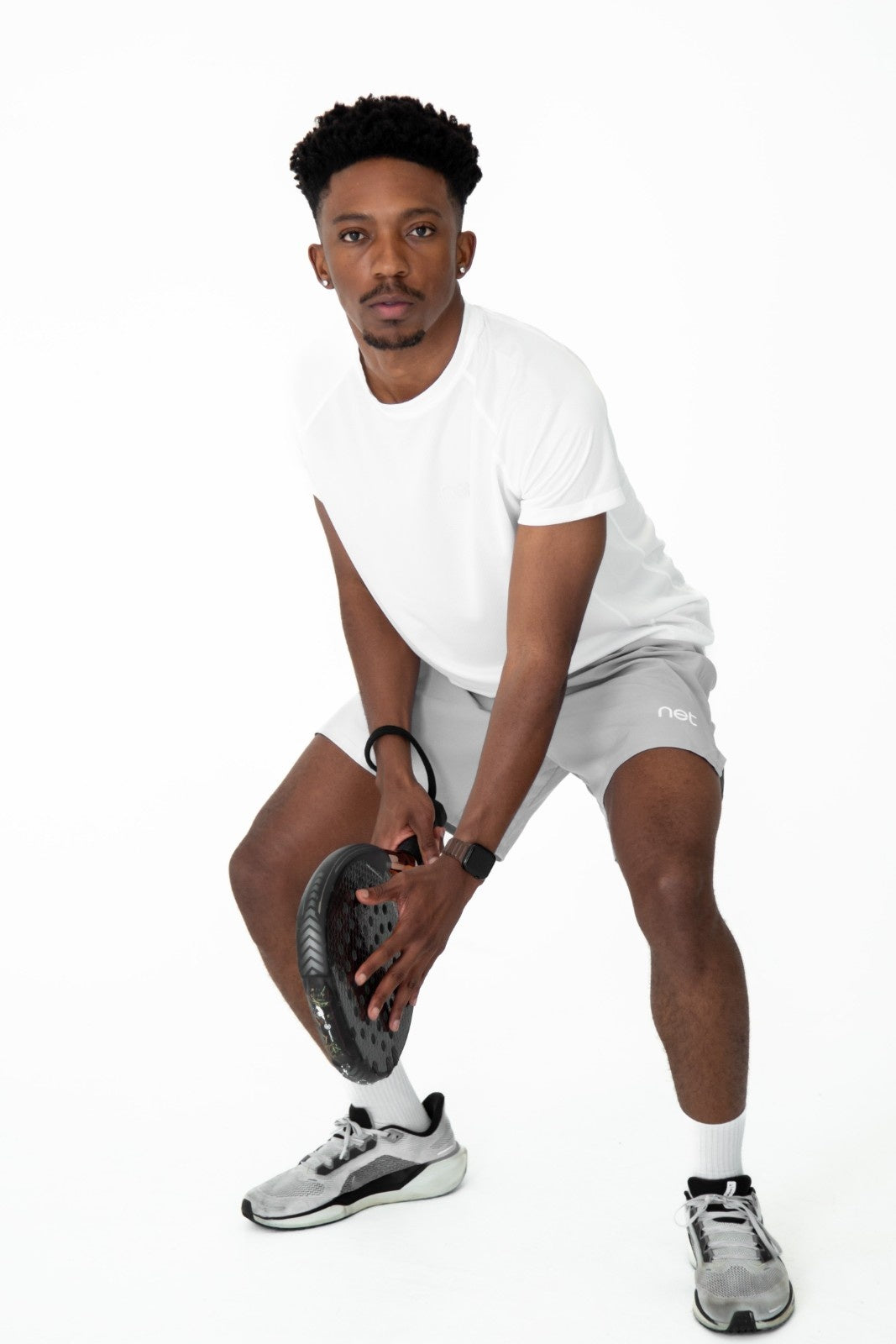 Baseline Draw Shorts in Cloud Grey
