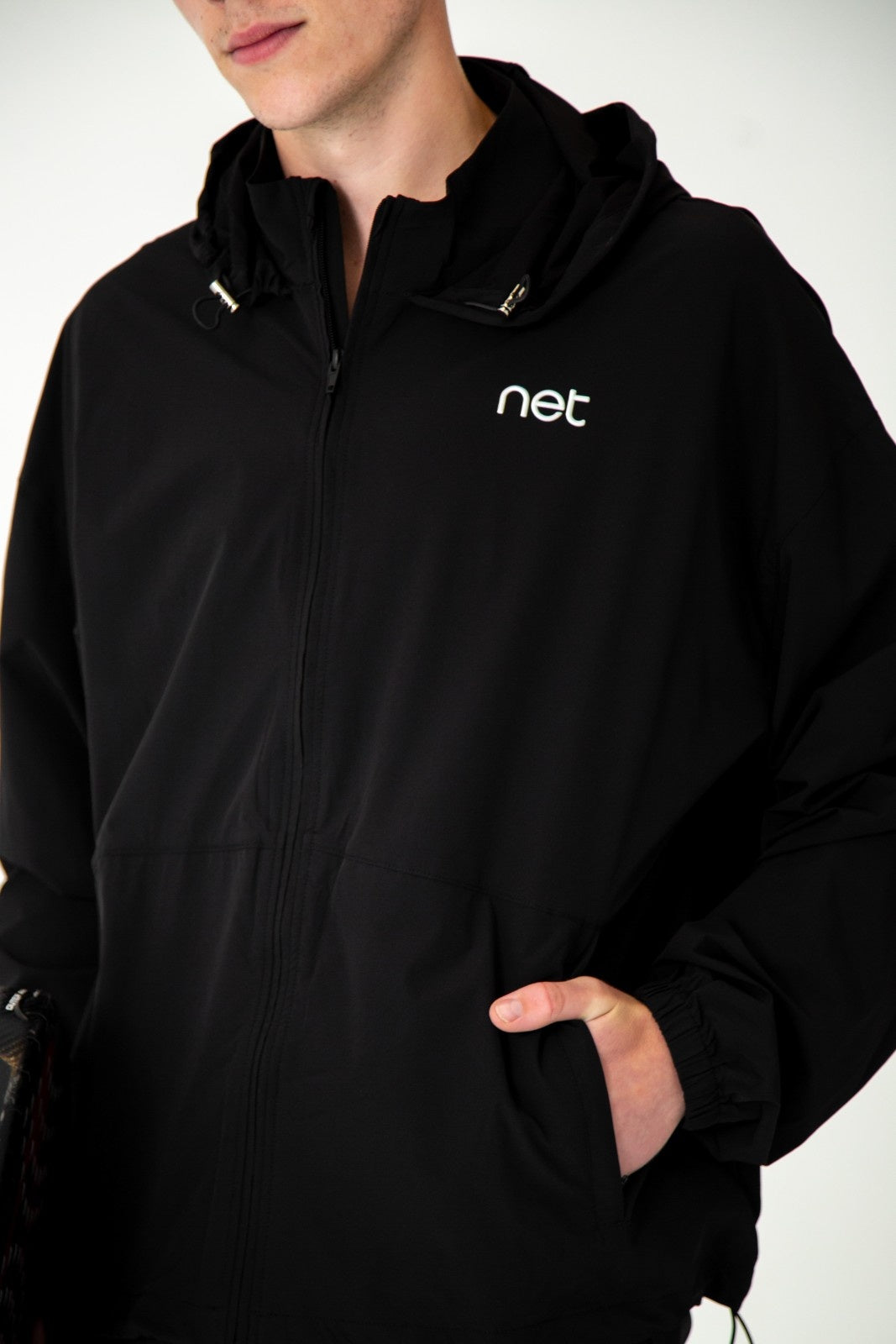 Baseline Full Zip Jacket in Black