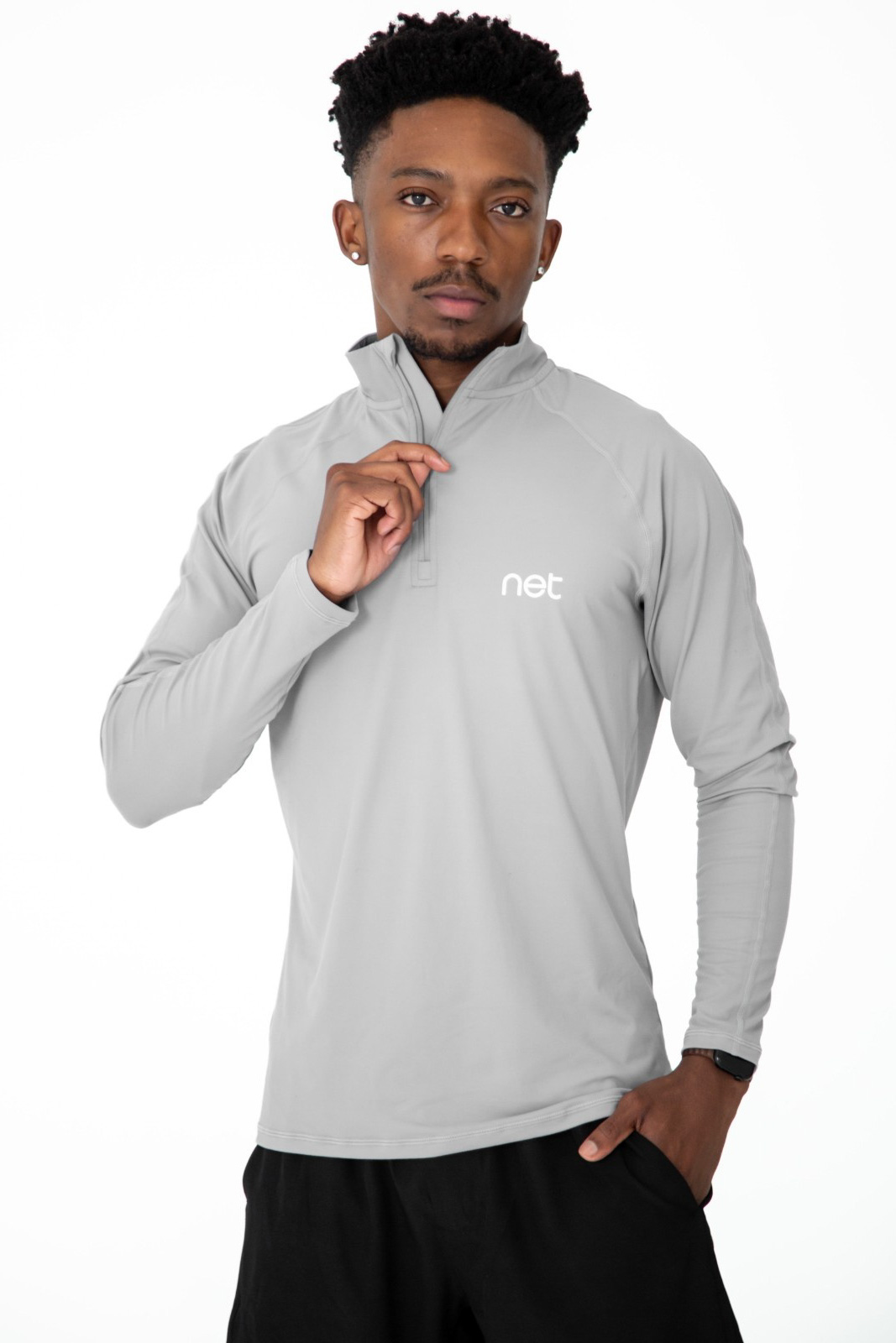 Sculpt Long Sleeve in Silver Grey