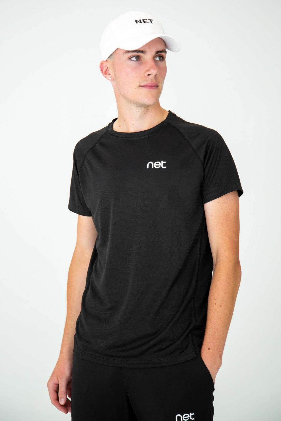 Sculpt Tee in Black
